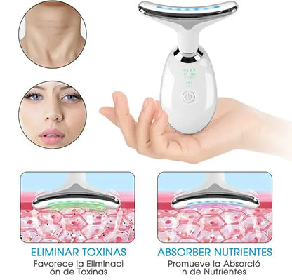 FacialChic® - Masajeador Facial Antipapada + Ebook Gratuito Rejuvenece En 30 Días