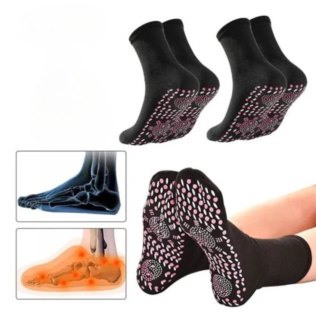 TurmaSocks™ Medias de Turmalina - Adiós Varices en 7 Días (1+1 GRATIS)