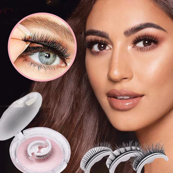 Kaylash™ Pestañas Autoadhesivas Reutilizables (Pack 3)